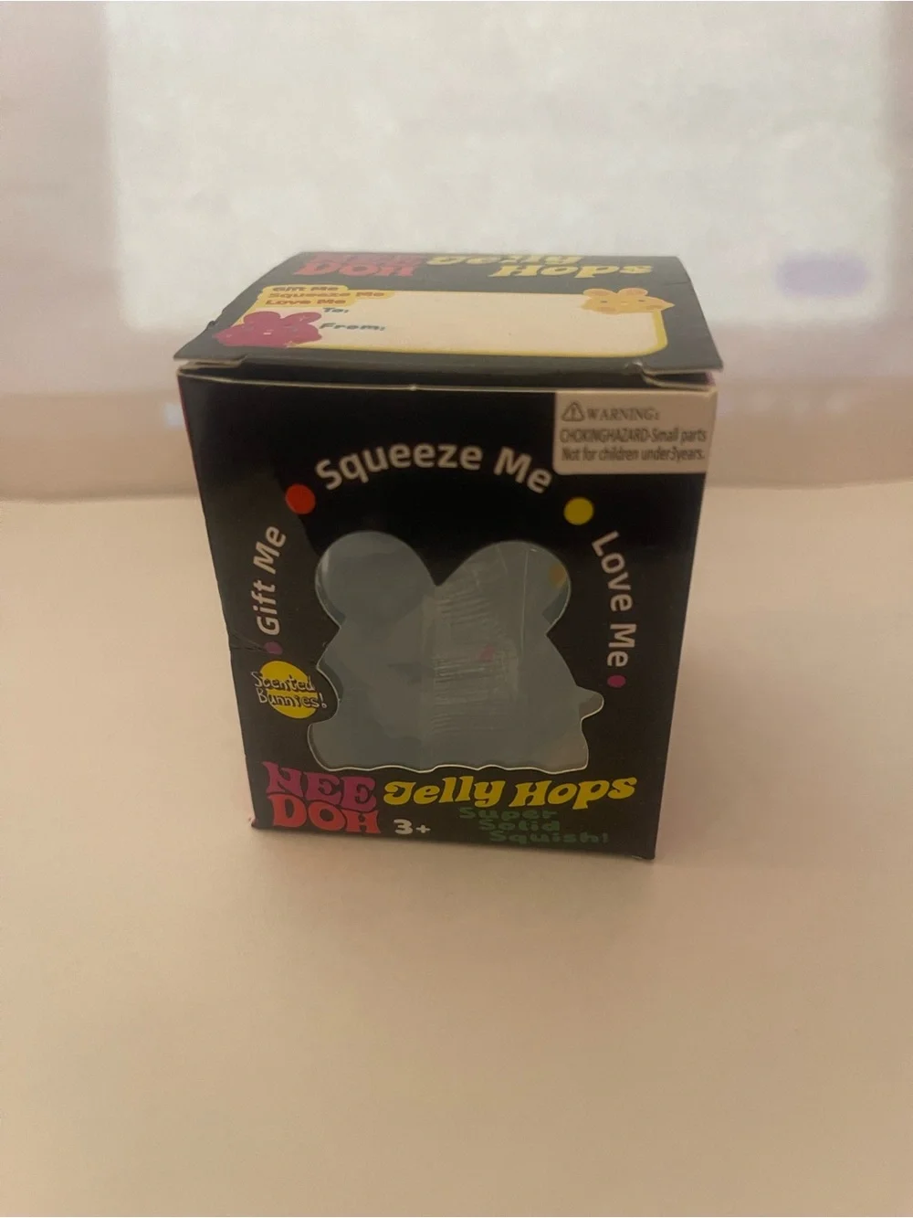 Jelly Hops Squeeze Toy - Black Packaging